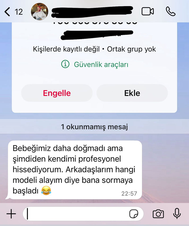 WhatsApp danışmanlık geri bildirimi
